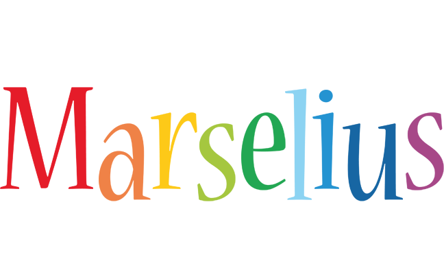 Marselius birthday logo