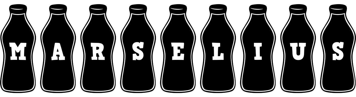 Marselius bottle logo