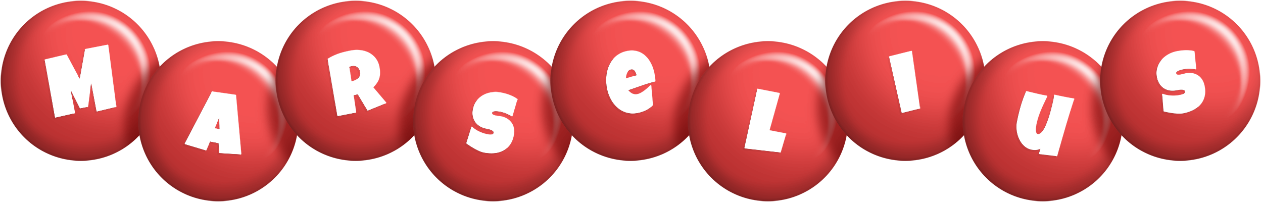 Marselius candy-red logo