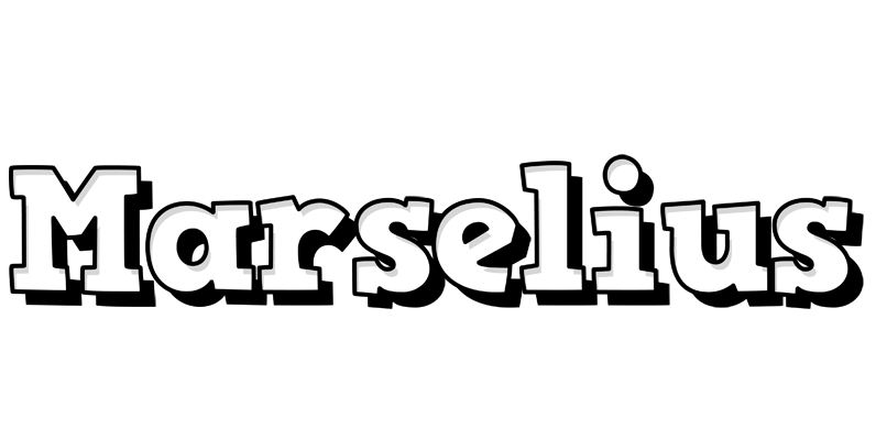 Marselius snowing logo
