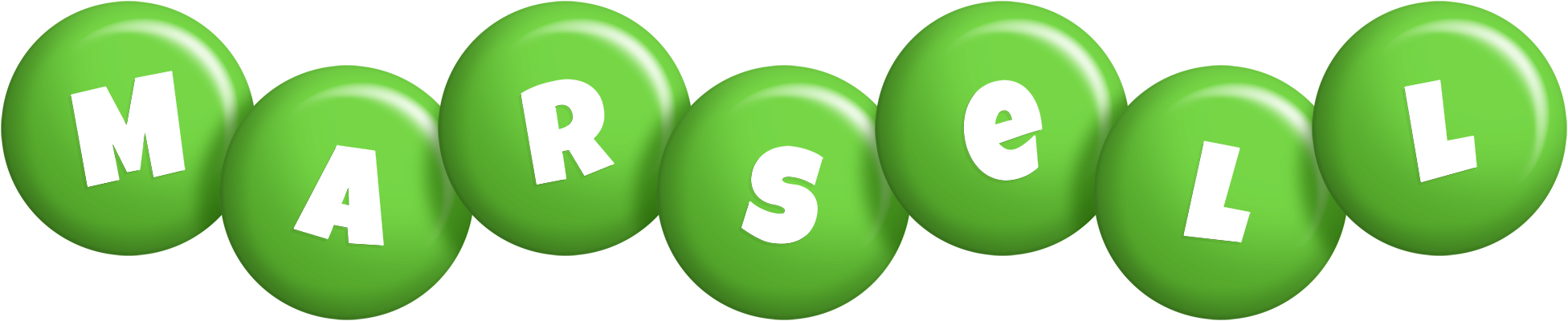 Marsell candy-green logo