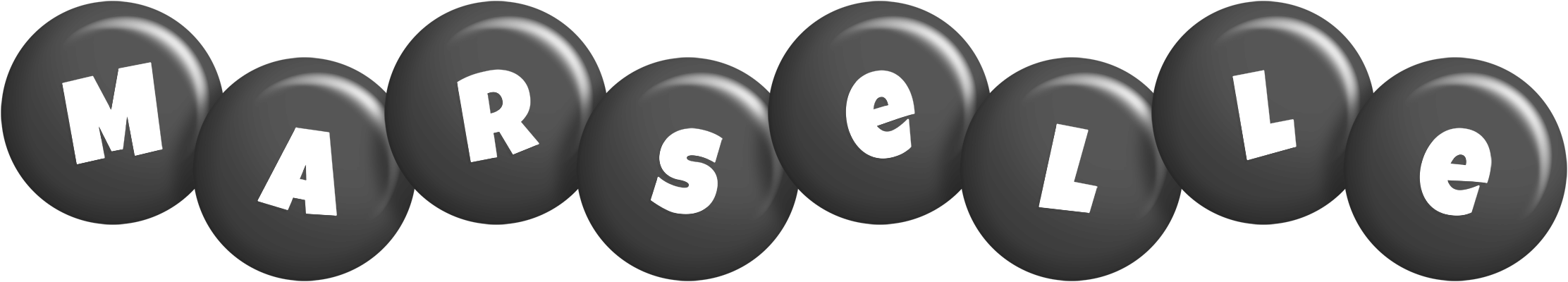 Marselle candy-black logo