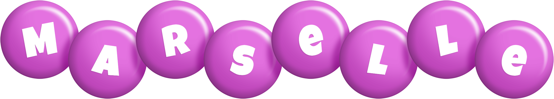 Marselle candy-purple logo