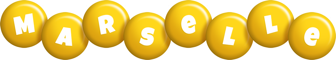 Marselle candy-yellow logo