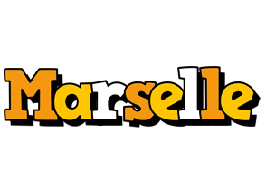 Marselle cartoon logo