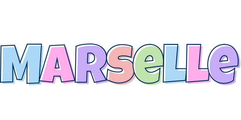 Marselle pastel logo