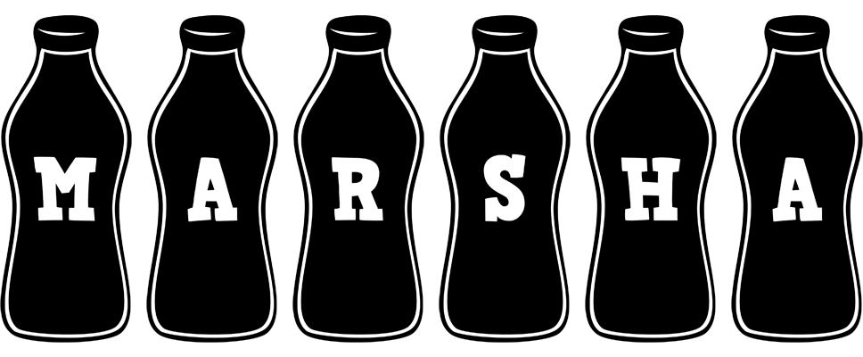 Marsha bottle logo