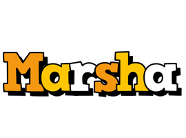 Marsha cartoon logo