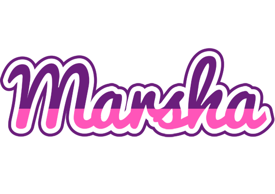 Marsha cheerful logo
