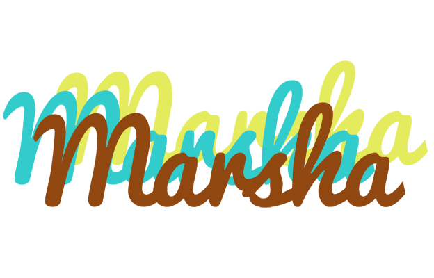 Marsha cupcake logo