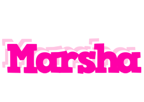 Marsha dancing logo