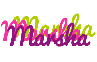 Marsha flowers logo