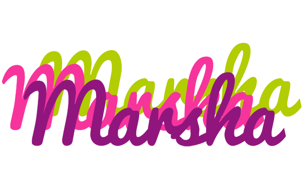 Marsha flowers logo