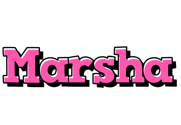 Marsha girlish logo