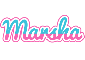 Marsha woman logo