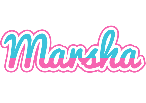 Marsha woman logo