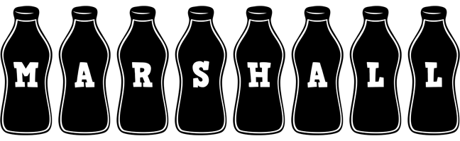 Marshall bottle logo