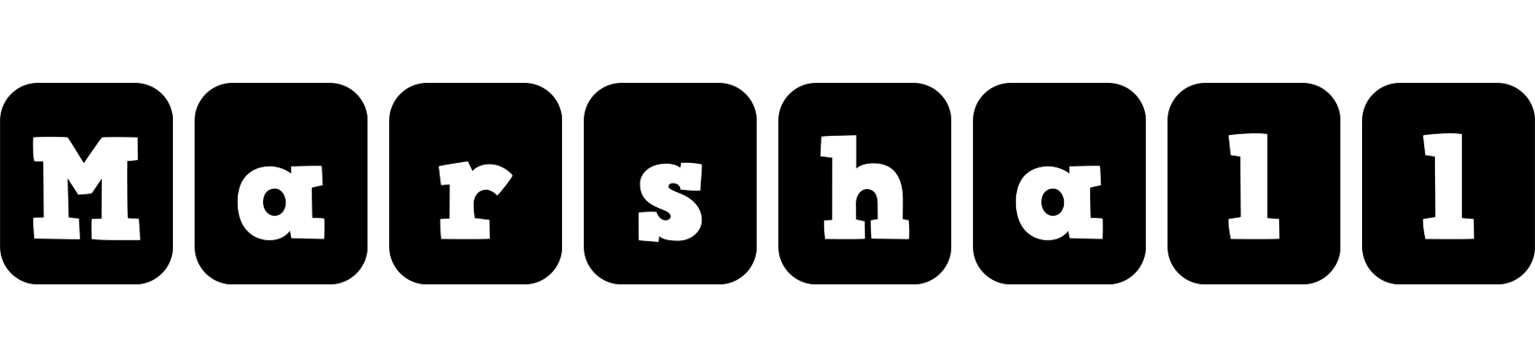 Marshall box logo