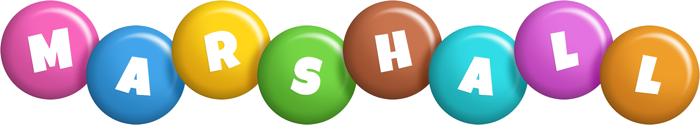 Marshall candy logo
