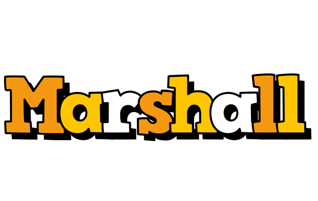 Marshall cartoon logo