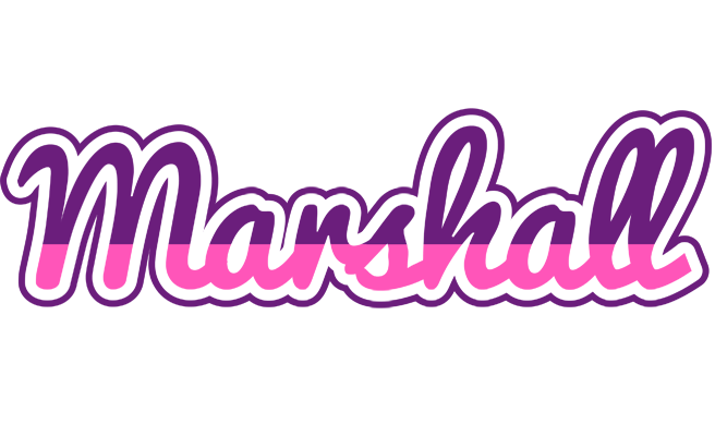 Marshall cheerful logo