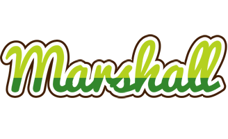 Marshall golfing logo