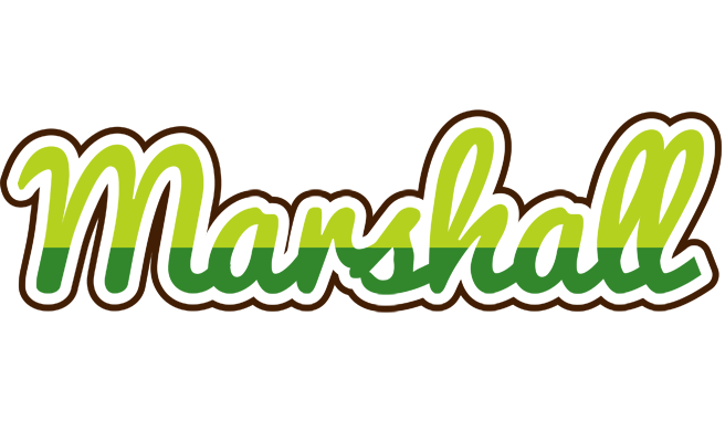 Marshall golfing logo
