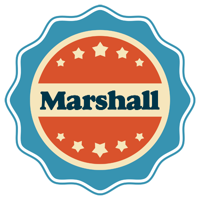 Marshall labels logo