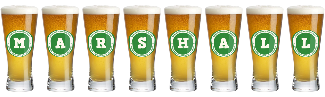 Marshall lager logo