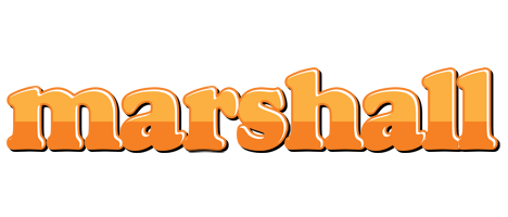 Marshall orange logo