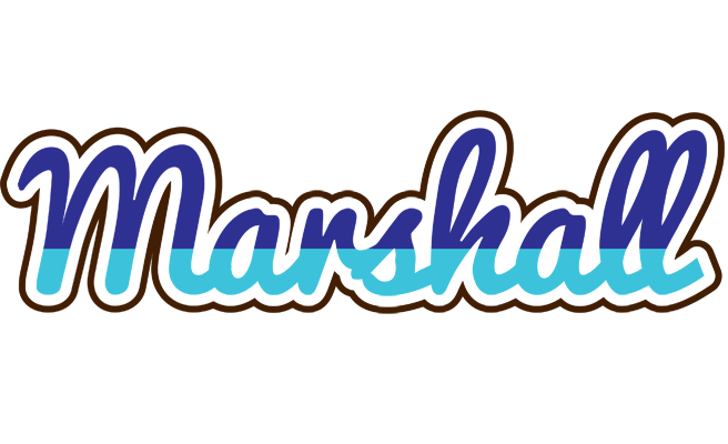 Marshall raining logo