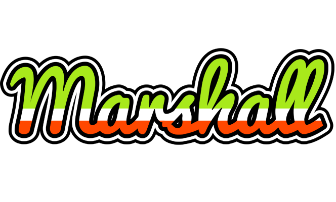 Marshall superfun logo