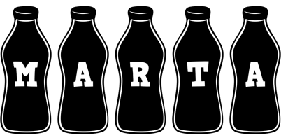 Marta bottle logo