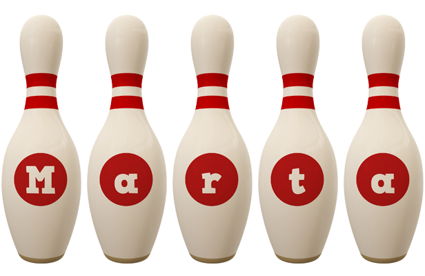 Marta bowling-pin logo