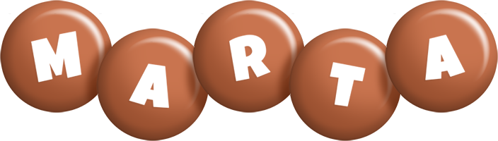 Marta candy-brown logo