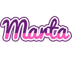 Marta cheerful logo