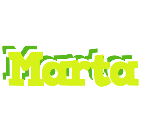 Marta citrus logo