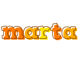 Marta desert logo