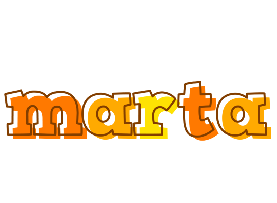 Marta desert logo