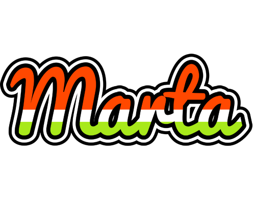 Marta exotic logo