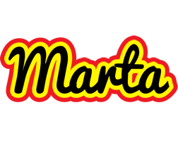 Marta flaming logo