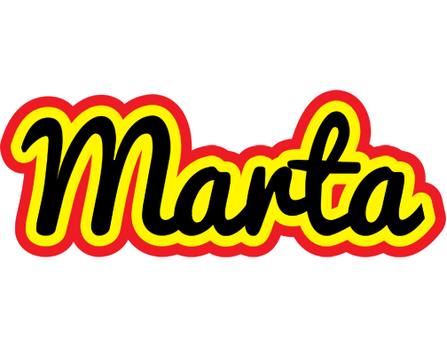Marta flaming logo