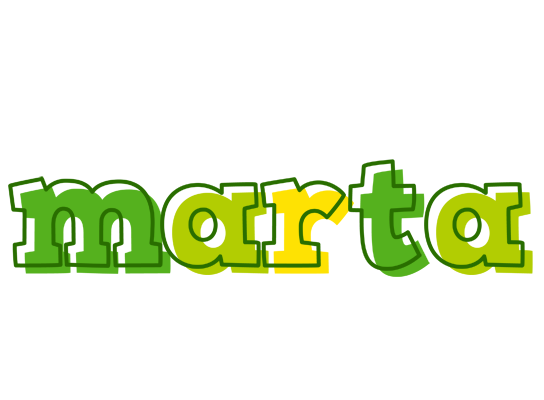 Marta juice logo