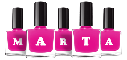 Marta nails logo