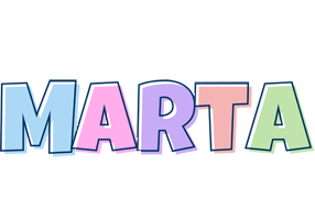 Marta pastel logo