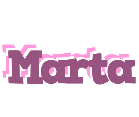 Marta relaxing logo