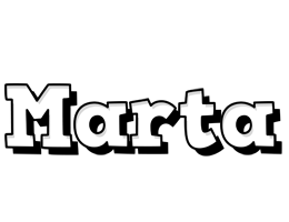 Marta snowing logo