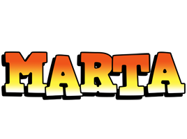 Marta sunset logo