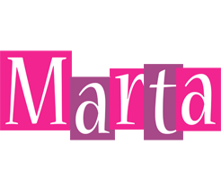 Marta whine logo