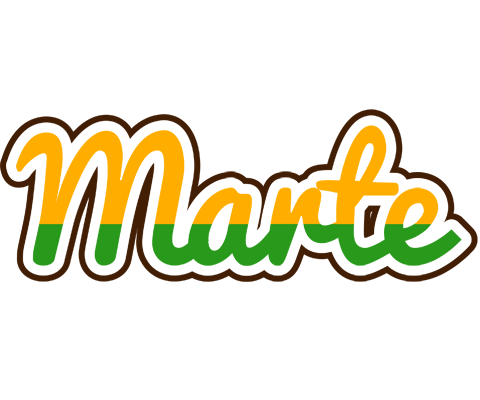 Marte banana logo
